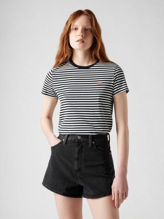 Levi's Женская Футболка Чёрная Regular [4]