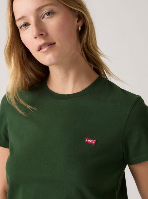 Levi's Tricou Verde Regular Femei [3]