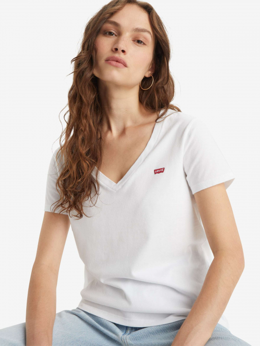 Levi's Tricou Alb Regular Femei [3]