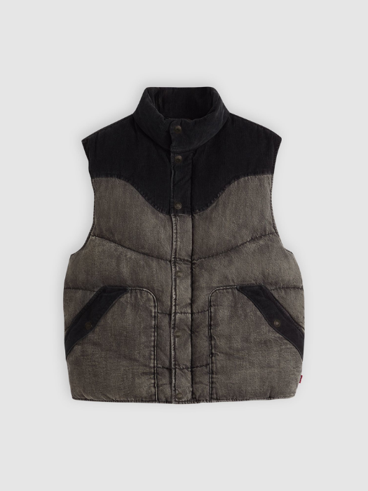 Levi's Мужской Жилет Антрацитовый Regular [1]