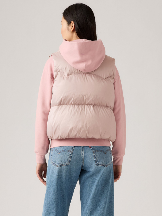 Levi's Женский Жилет Розовый Regular [4]