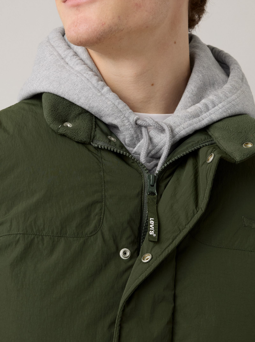Levi's Мужской Жилет Зелёный Regular [3]