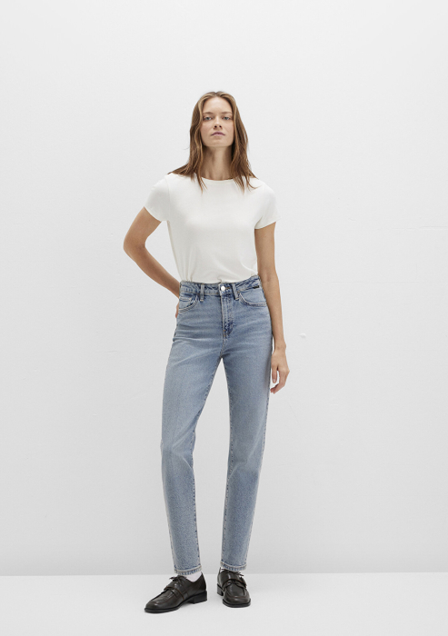 Mavi Blugi Albastri Deschisi Star Mom Femei [2]