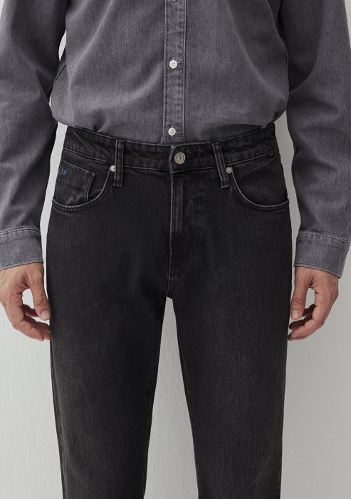Mavi Blugi Gri Inchis London Tapered Barbati [8]