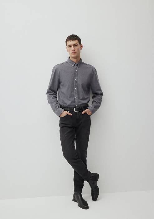 Mavi Blugi Gri Inchis London Tapered Barbati [2]