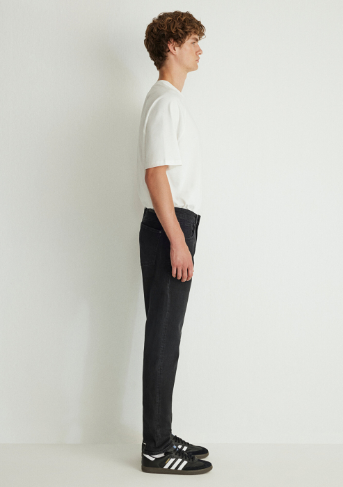 Mavi Blugi Gri Inchis Milan Slim Tapered Barbati [4]