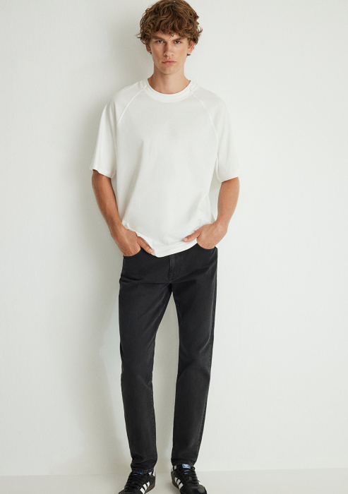 Mavi Blugi Gri Inchis Milan Slim Tapered Barbati [1]