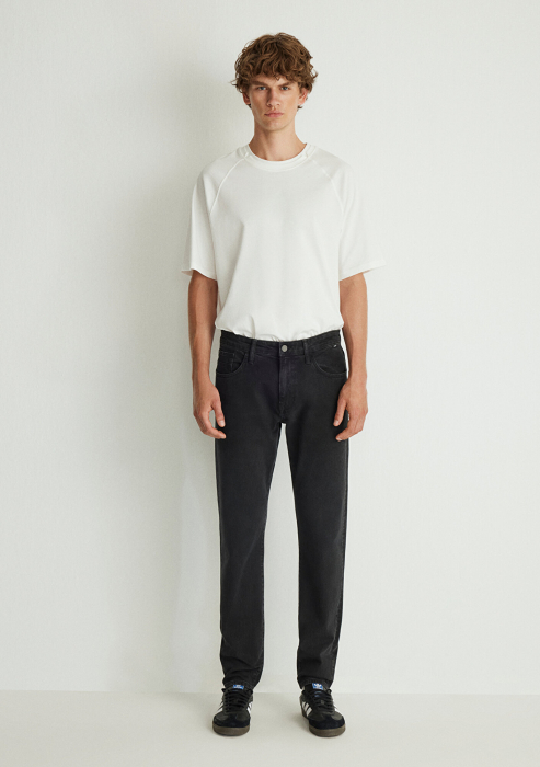 Mavi Blugi Gri Inchis Milan Slim Tapered Barbati [3]