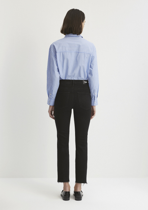 Mavi Женские Джинсы Чёрные Viola Slim Straight [5]