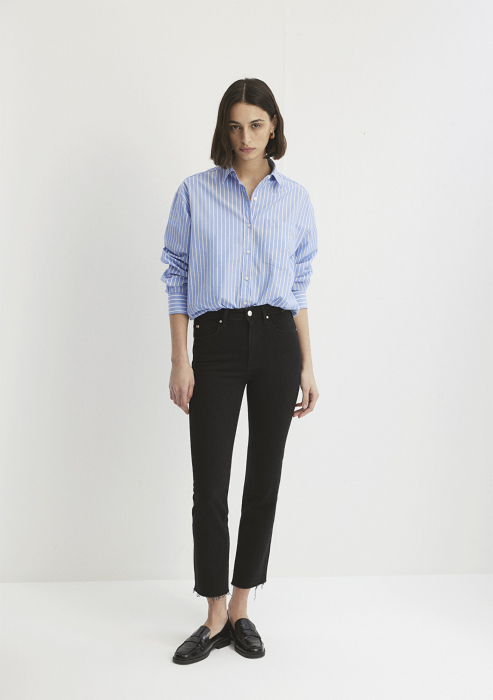 Mavi Женские Джинсы Чёрные Viola Slim Straight [2]