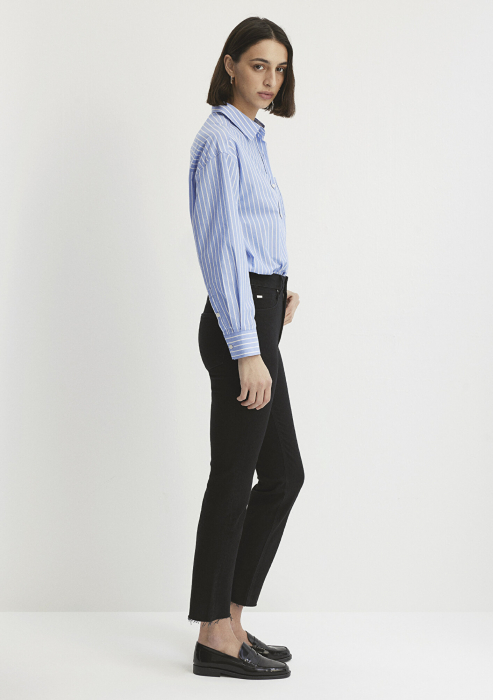 Mavi Женские Джинсы Чёрные Viola Slim Straight [6]