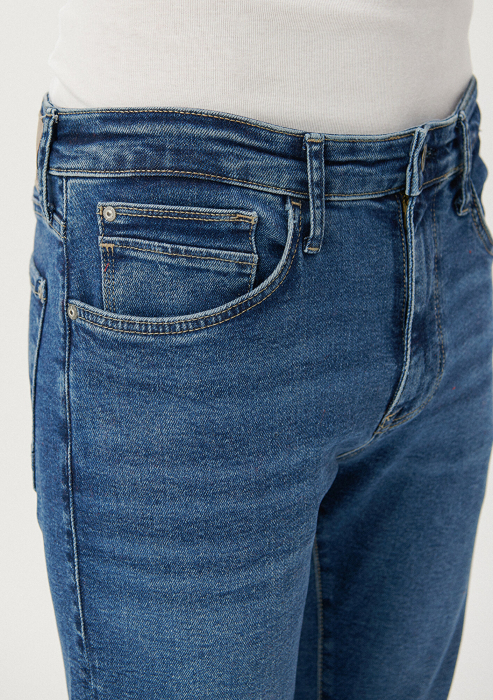 Mavi Мужские Джинсы Темно-Синие Leo Skinny [5]