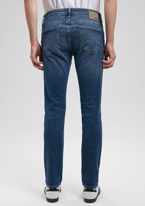 Mavi Blugi Navy James Skinny Barbati [5]