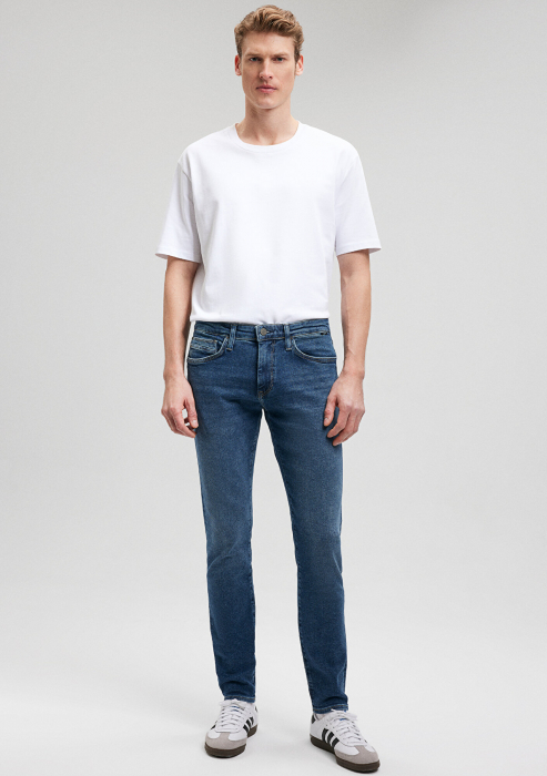 Mavi Blugi Navy James Skinny Barbati [3]