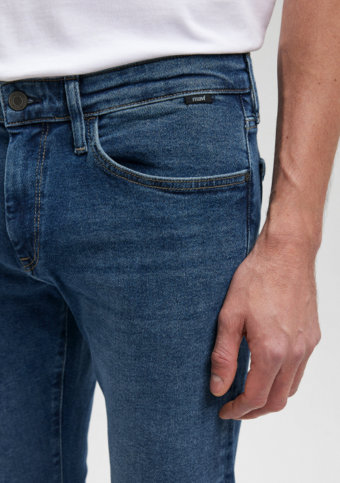 Mavi Blugi Navy James Skinny Barbati [6]