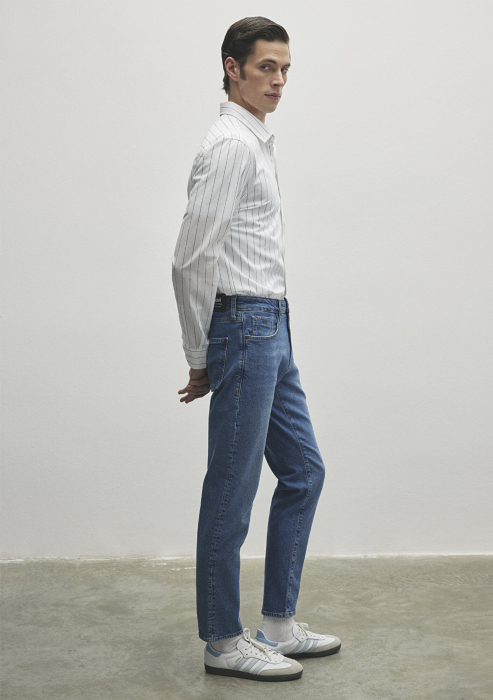 Mavi Blugi Albastri London Tapered Barbati [5]