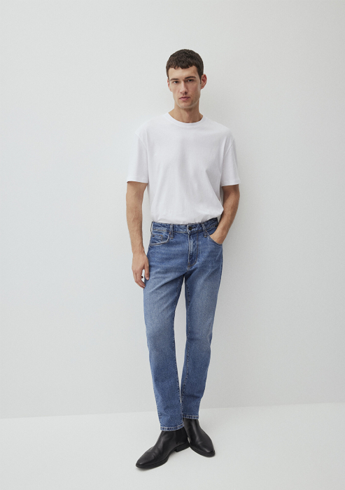 Mavi Blugi Albastri London Tapered Barbati [4]