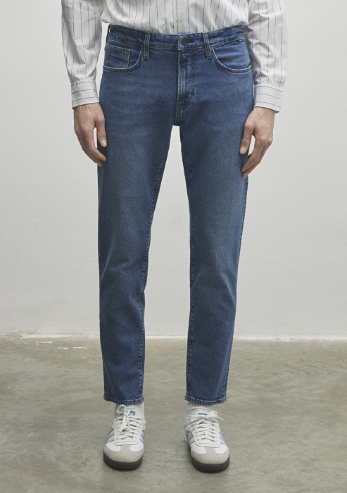 Mavi Blugi Albastri London Tapered Barbati [3]