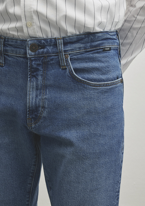 Mavi Blugi Albastri London Tapered Barbati [8]