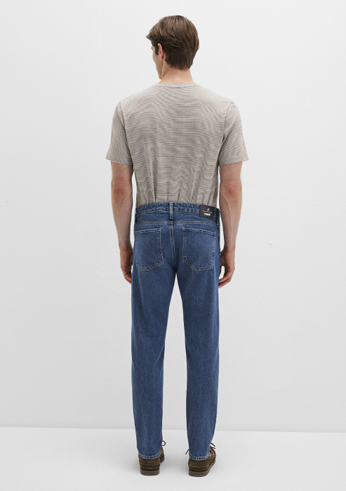 Mavi Blugi Navy Milan Slim Tapered Barbati [4]