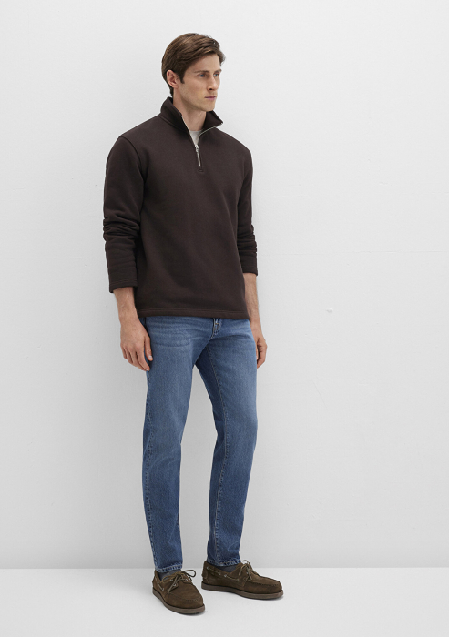Mavi Blugi Navy Milan Slim Tapered Barbati [2]