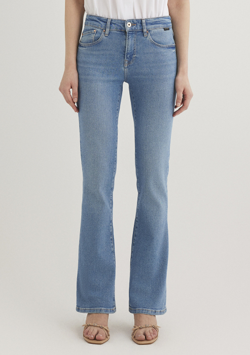 Mavi Blugi Albastri Deschisi Molly Flare, Bootcut Femei [3]