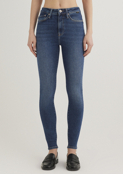 Mavi Женские Джинсы Синие Serenay Super Skinny [4]