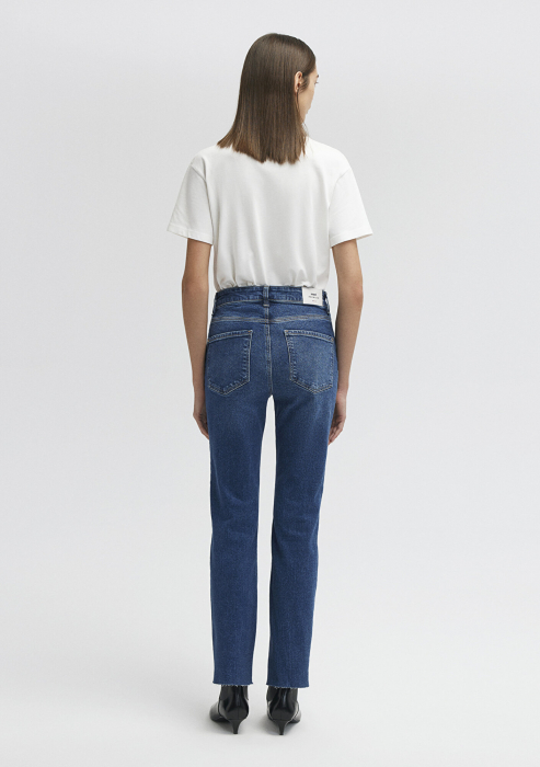 Mavi Blugi Albastri Viola Slim Straight Femei [4]