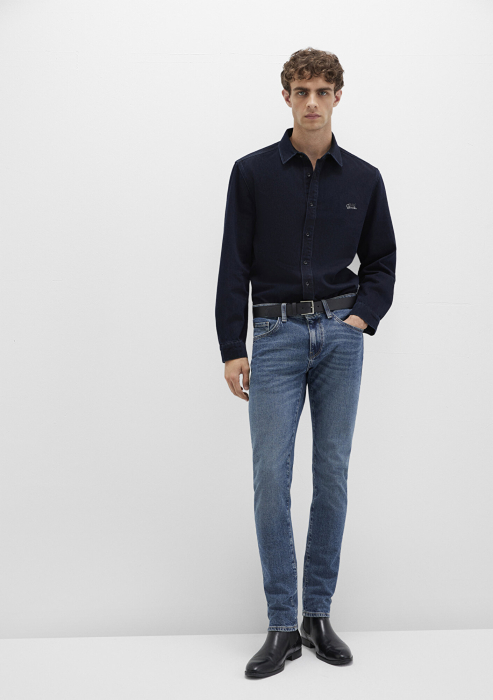 Mavi Мужские Джинсы Foggy Blue Kvnc Skinny [2]