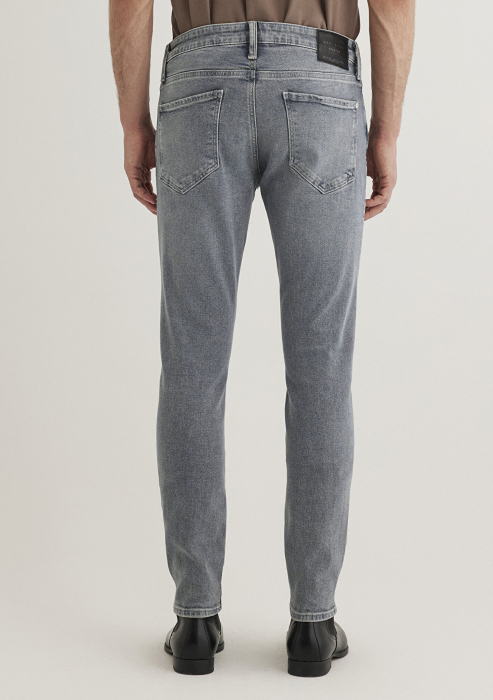 Mavi Blugi Gri Deschis Bottom Skinny Barbati [4]
