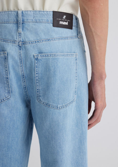 Mavi Blugi Light Blue Mitte Loose Barbati [8]