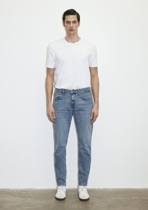 Mavi Blugi Albastri Milan Slim Tapered Barbati [2]