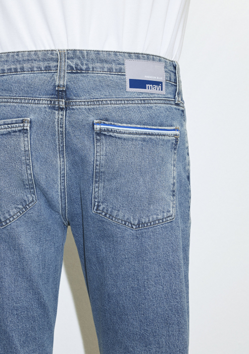 Mavi Blugi Albastri Milan Slim Tapered Barbati [8]