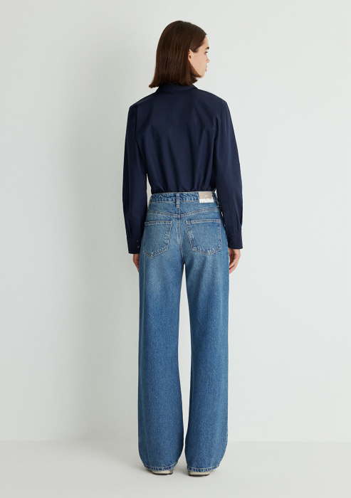 Mavi Джинсы Mid Blue Malibu Wide Leg [5]