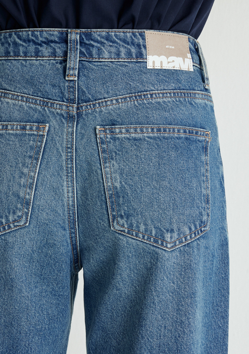 Mavi Джинсы Mid Blue Malibu Wide Leg [9]