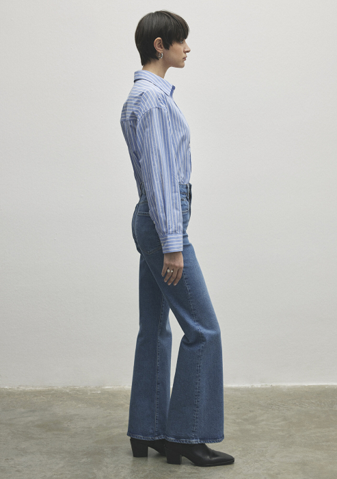 Mavi Blugi Albastri Los Angeles Flare Bootcut Femei [5]