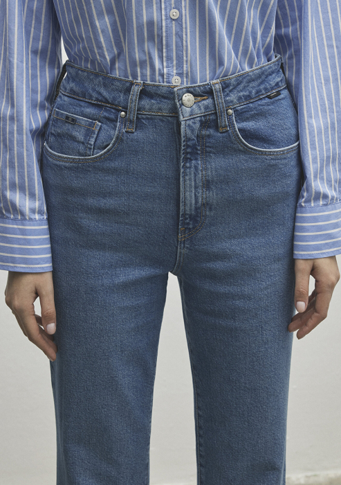 Mavi Blugi Albastri Los Angeles Flare Bootcut Femei [6]