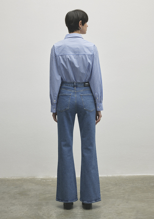 Mavi Blugi Albastri Los Angeles Flare Bootcut Femei [4]