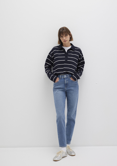 Mavi Blugi Mid Indigo Cindy Mom Femei [1]