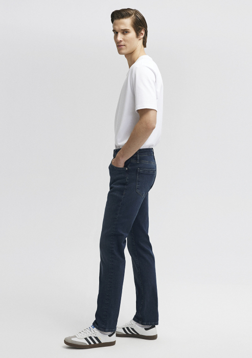 Mavi Blugi Navy Martin Regular Straight Barbati [5]