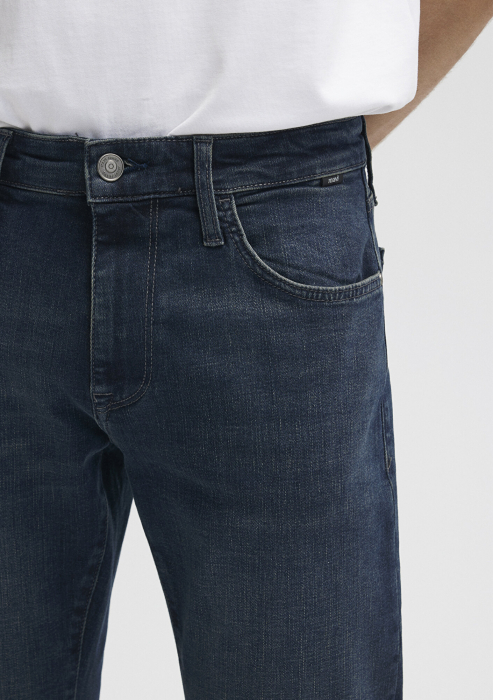 Mavi Blugi Navy Martin Regular Straight Barbati [8]