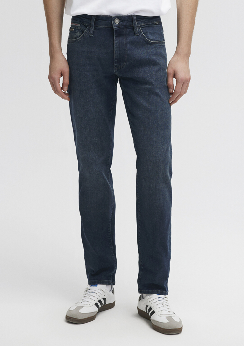 Mavi Blugi Navy Martin Regular Straight Barbati [3]