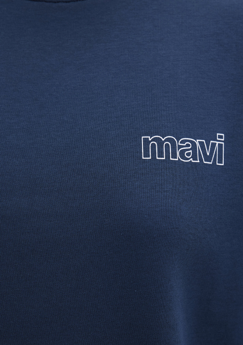 Mavi Bluza Navy Loose Femei [6]