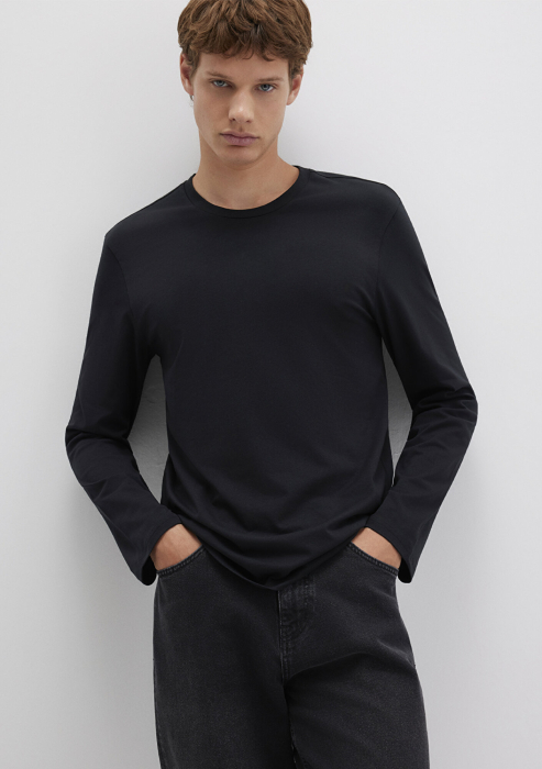 Mavi Bluza Neagra  Barbati [1]