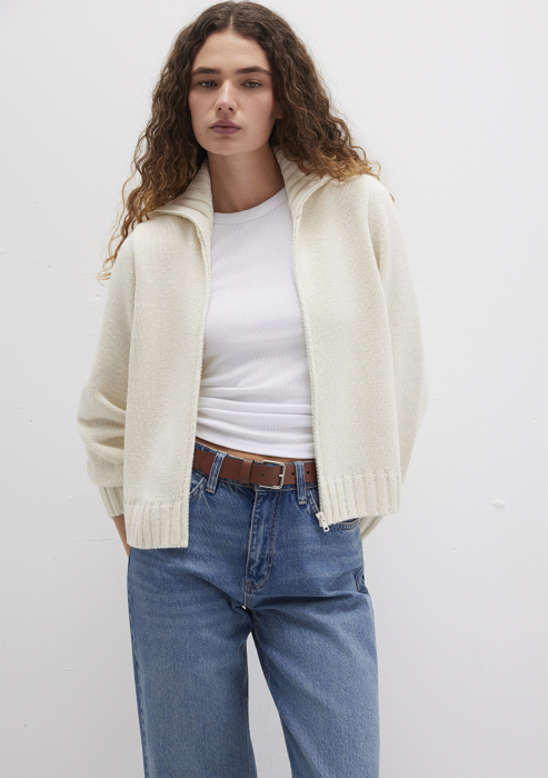 Mavi Cardigan Crem  Femei [2]