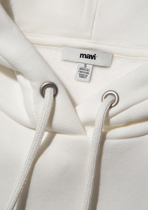 Mavi Hanorac Alb Loose Femei [7]