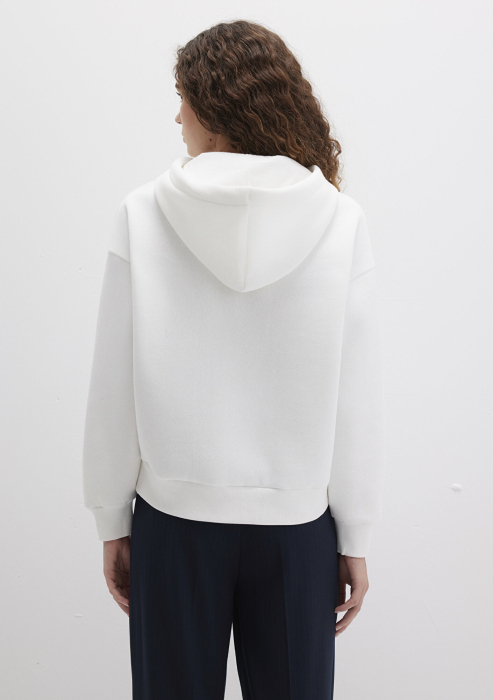 Mavi Hanorac Alb Loose Femei [4]