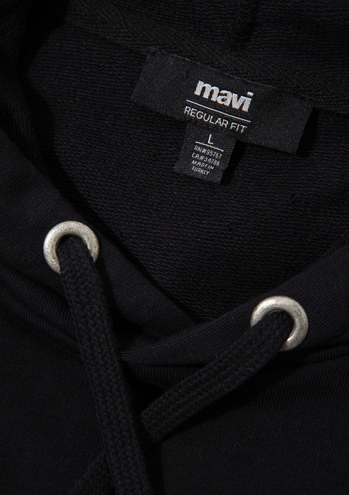 Mavi Мужская Толстовка Чёрная Regular [7]