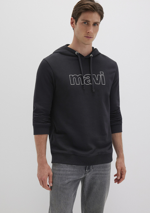 Mavi Мужская Толстовка Чёрная Regular [1]