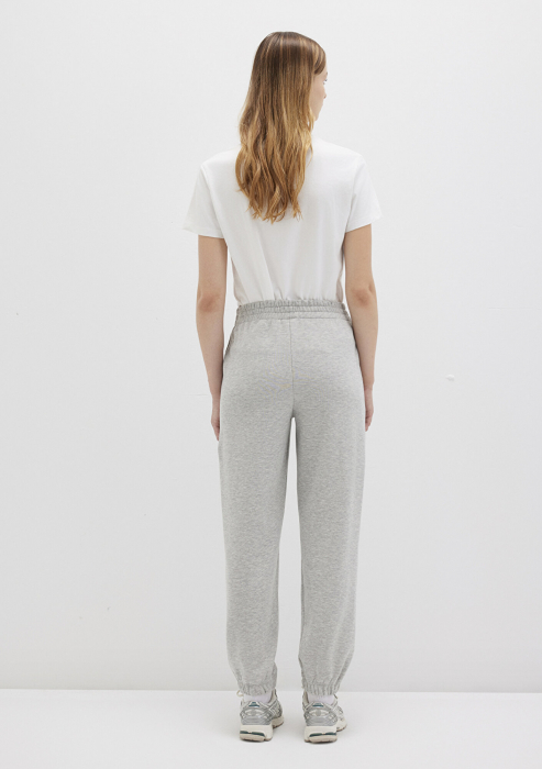 Mavi Pantaloni Gri Deschis Straight Femei [5]